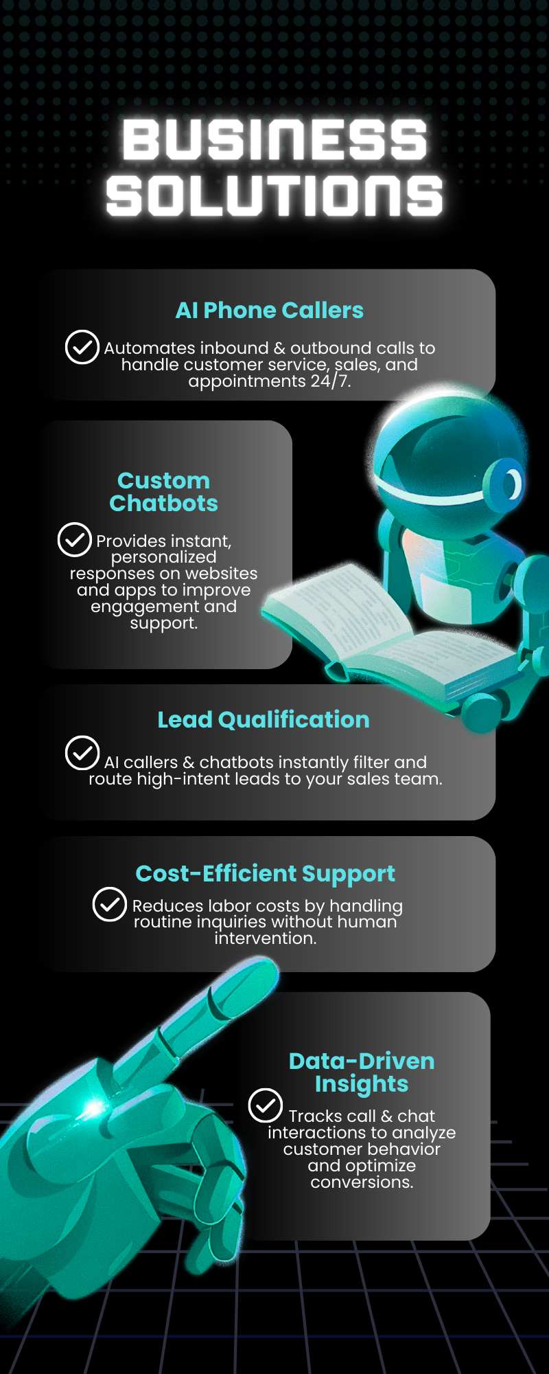 AI Benefits Infographic